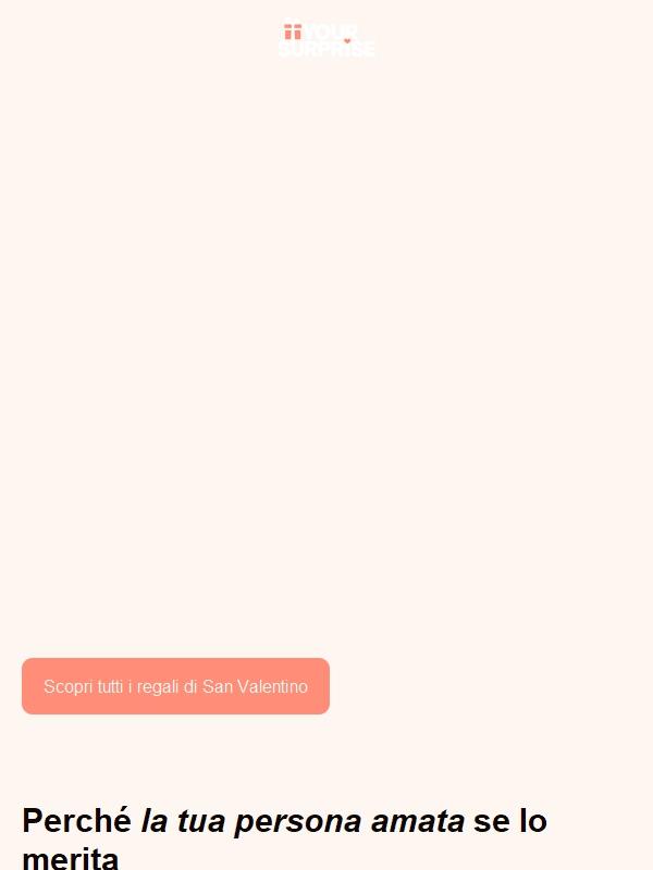 ❤️ I regali di San Valentino perfetti per tutti