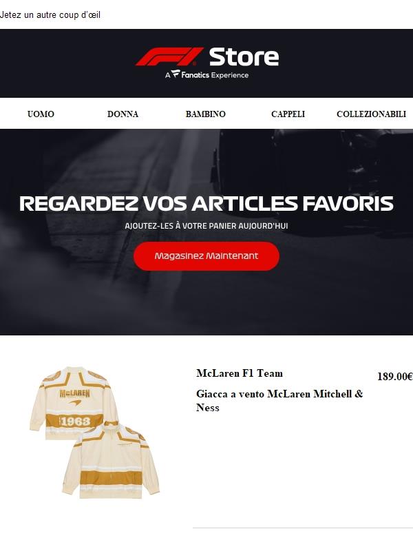 Tous vos articles favoris sont ici