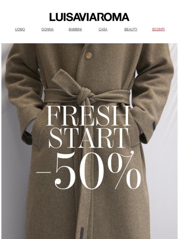 Fresh Start: Scopri le promozioni