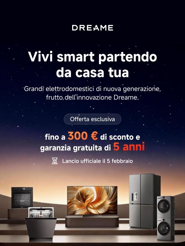 🎉 Vivi smart partendo da casa tua – Grandi elettrodomestici Dreame