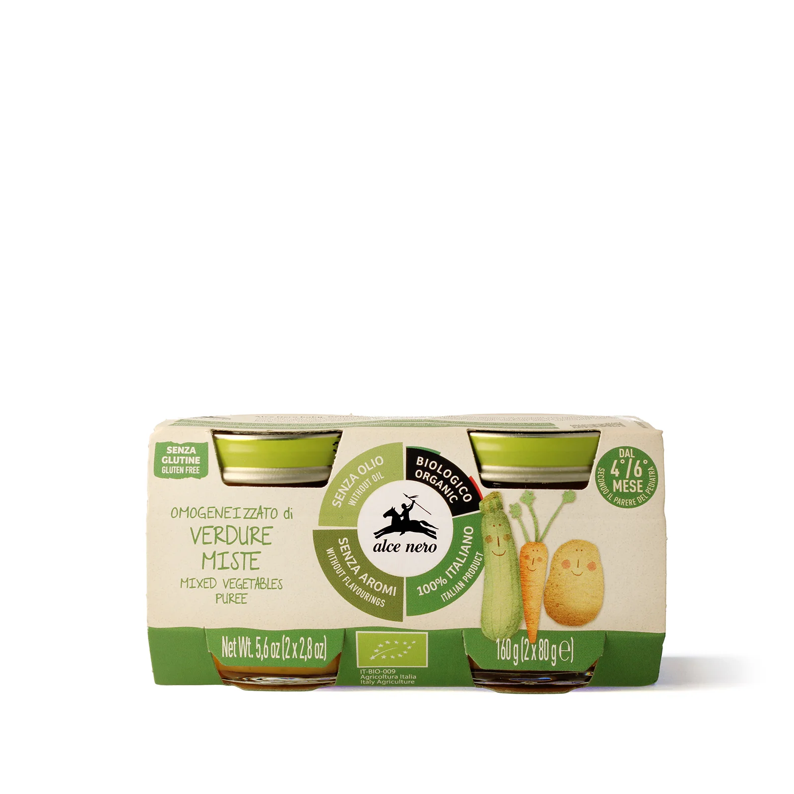 Image of Omogeneizzato di verdure miste biologico - 2 vasetti