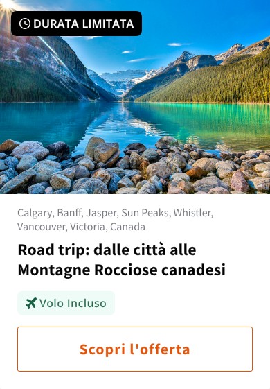Road trip: dalle città alle Montagne Rocciose canadesi