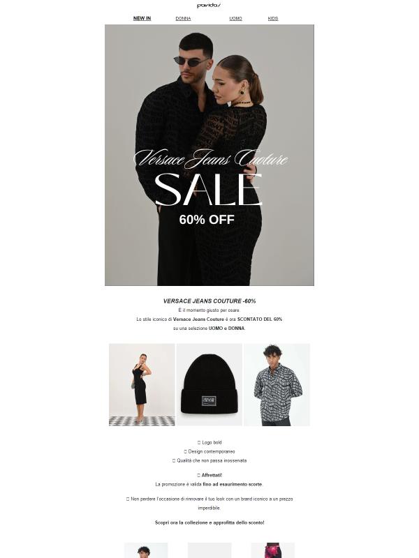 VERSACE JEANS COUTURE -60% 🔥