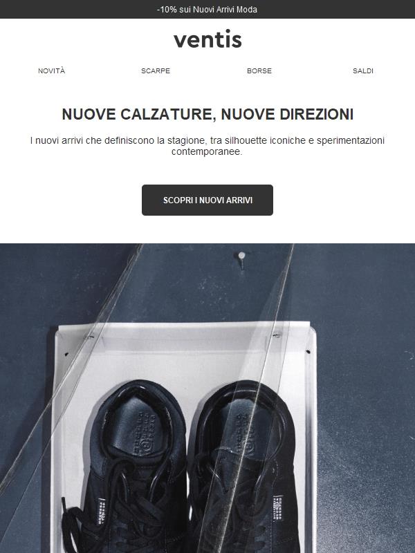Calzature: nuovi ingressi