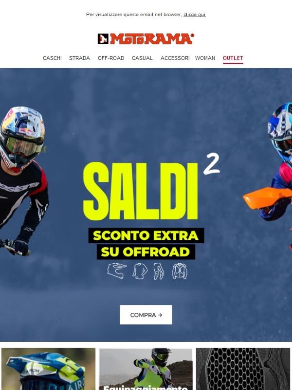 SECONDI SALDI | Extra su OFFROAD 🤘💥