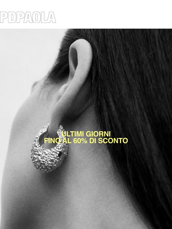 Ultimi giorni | Saldi fino al 60% di sconto