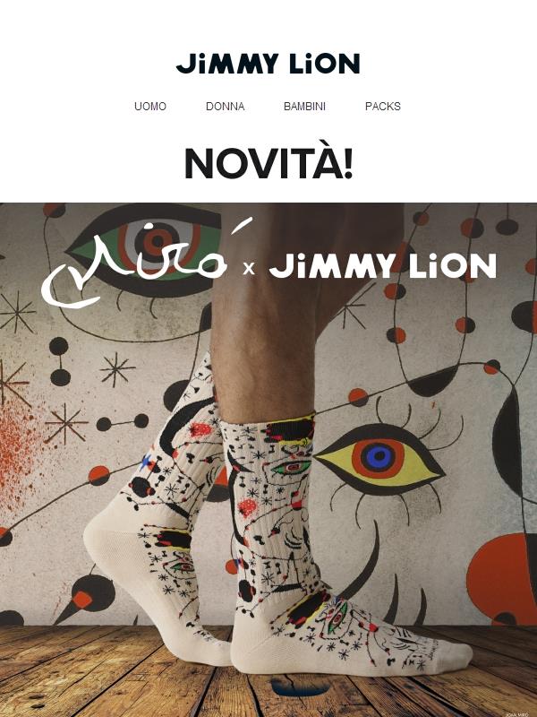 NOVITÀ! Miró x Jimmy Lion