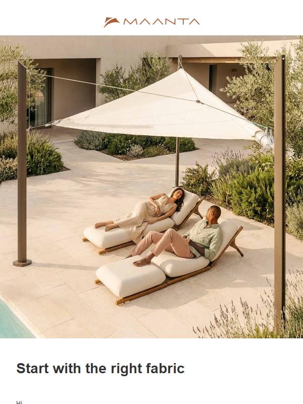 Discount on shade sails and anchors until February 6