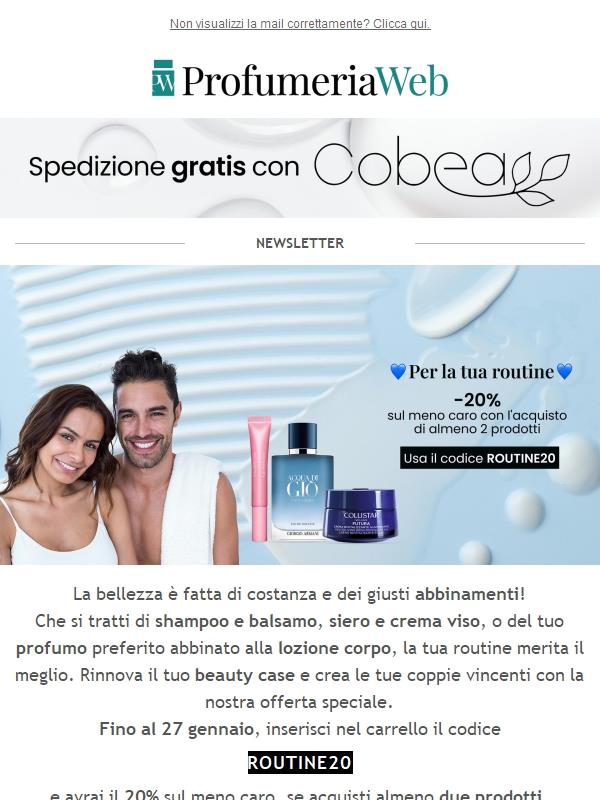 ✨Ultimi giorni! -20% sul meno caro