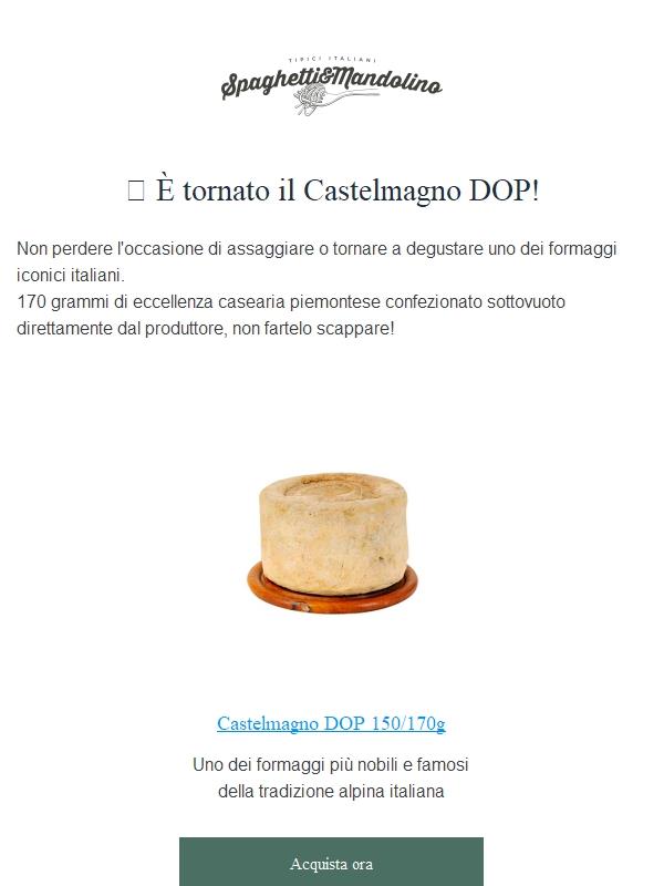 🧀 È tornato il Castelmagno DOP!