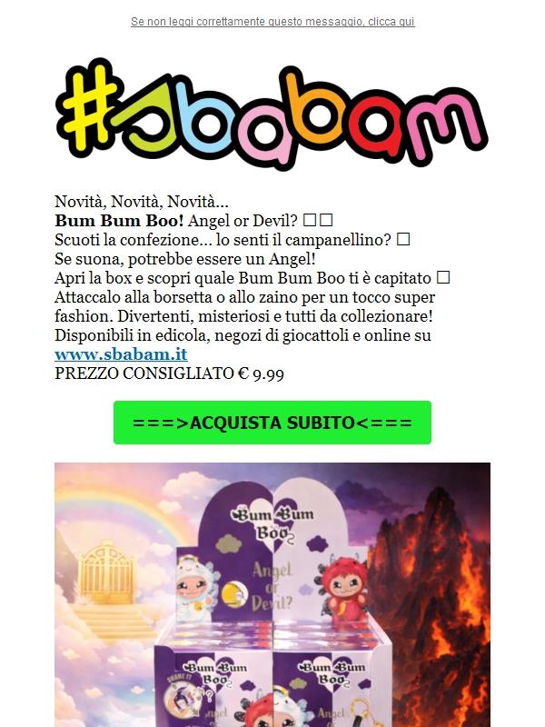 Bum Bum Boo! Angel or Devil? 😇😈 | Scuoti, ascolta e portali sempre con te!