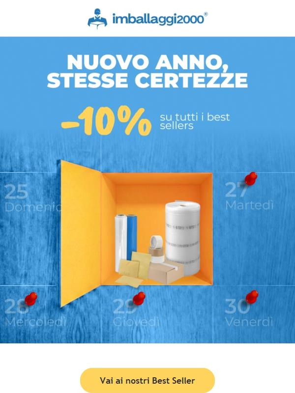 📦 I più scelti, ora al -10%