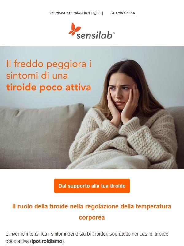 Il freddo peggiora la salute della tiroide