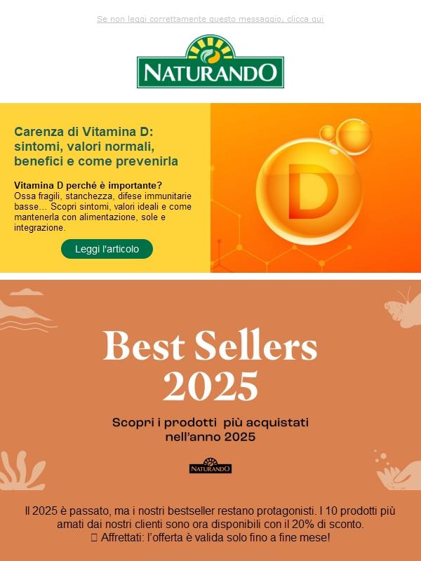 Vitamina D: scopri se ne hai abbastanza e come prevenirne la carenza 🔆