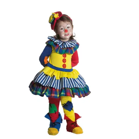 Costume Clownetta Baby 1/2 Anni
