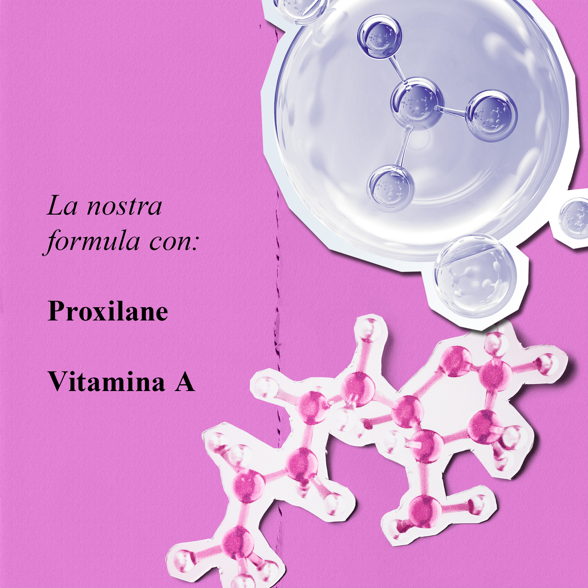 Ricarica Kiehl&rsquo;s Ultra Facial Oil-Free Gel Cream da 150 ml che riempie tre vasetti da 50 ml, con indicazione &ldquo;-61% di plastica&rdquo; su sfondo azzurro.