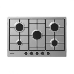 ZEROWATT Piano Di Cottura ZHW7CX/1 5 fuochi Larghezza 75 Cm Colore Inox ZEROWATT Piano Di Cottura ZHW7CX/1 5 fuochi Larghezza 75 Cm Colore Inox