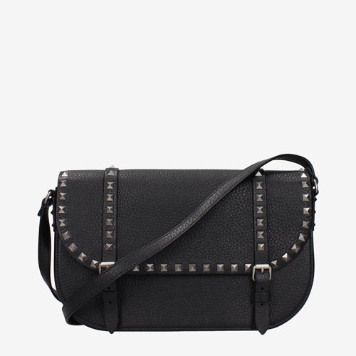 Valentino Garavani Crossbody Bags Men Leather Black