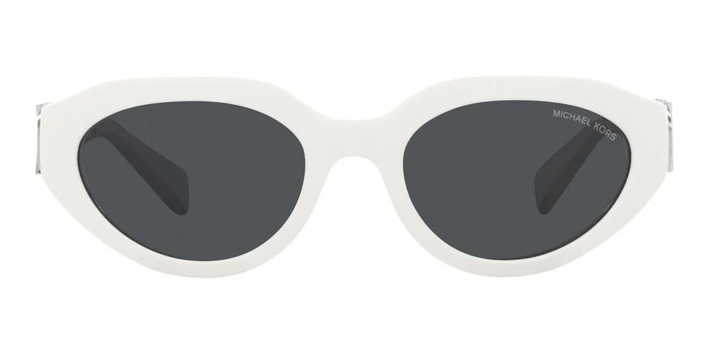 EMPIRE OVAL MK 2192 White Geometric Sunglasses 