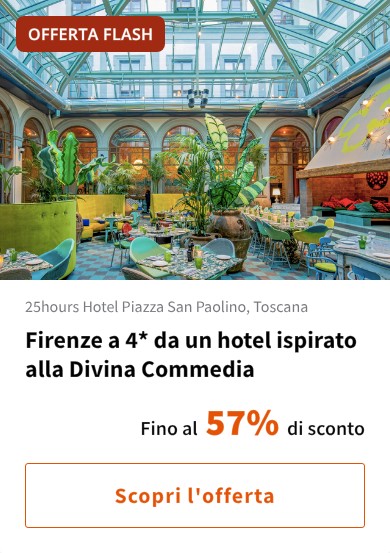 Firenze a 4* da un hotel ispirato alla Divina Commedia