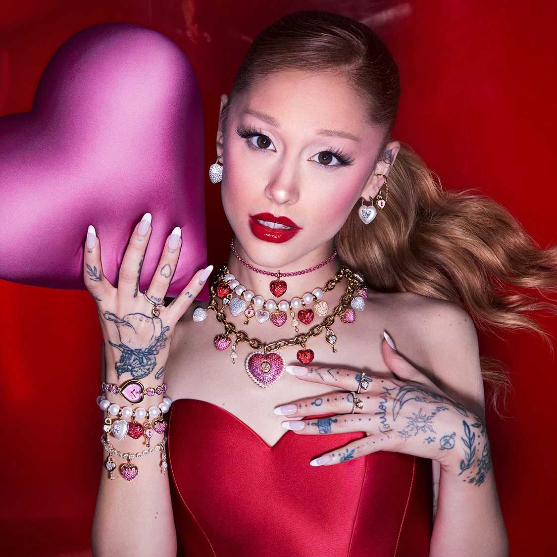 Gioielli Idyllia a forma di cuore