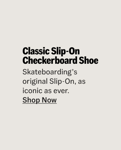Classic Slip-On Checkerboard Shoe