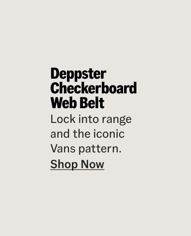 Deppster Checkerboard Web Belt