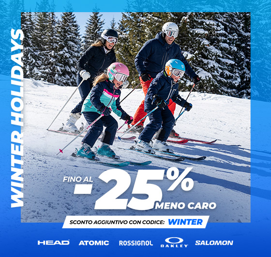 Sconti con Winter Holidays!