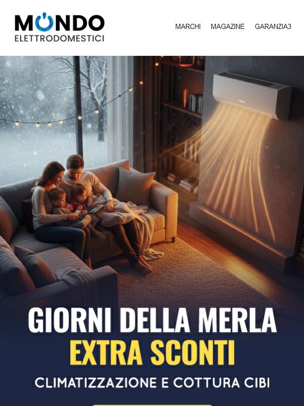 SPECIALE Giorni della merla: fino al 50% 🐦‍⬛❄️