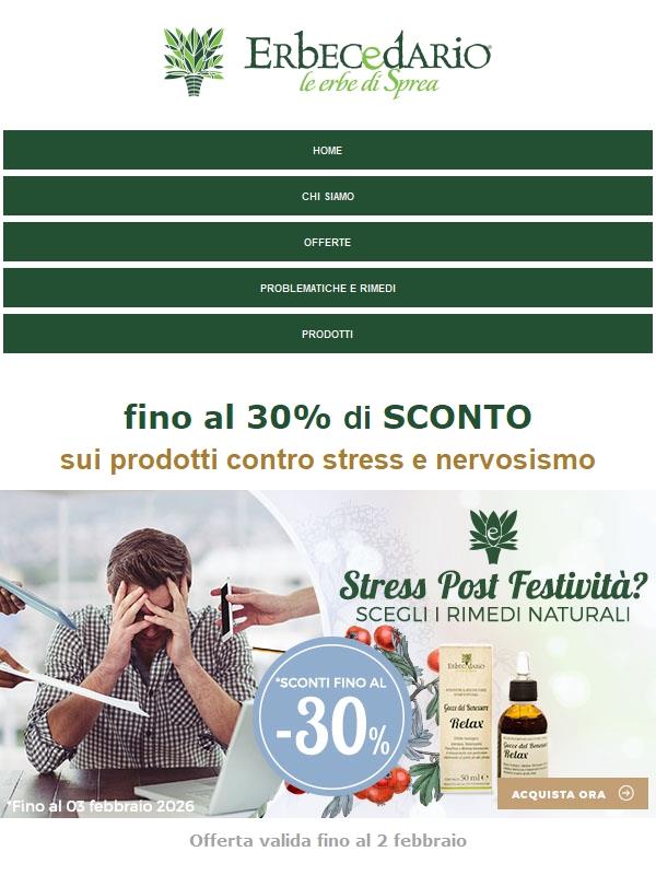 Stress Post Festività? Scopri tutti i rimedi naturali 🌿