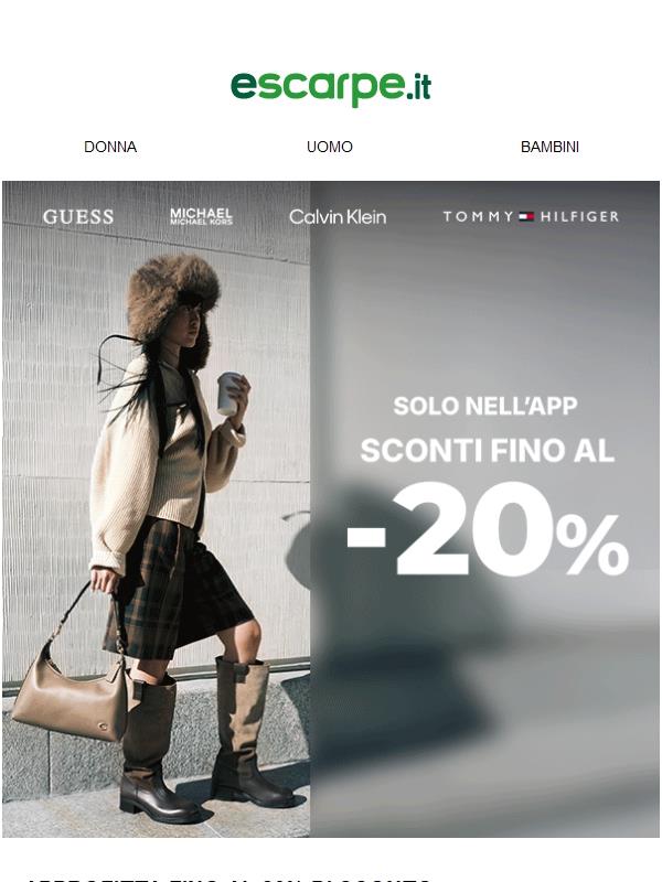 🔔 È ora di approfittare dello sconto sulle nuove scarpe!