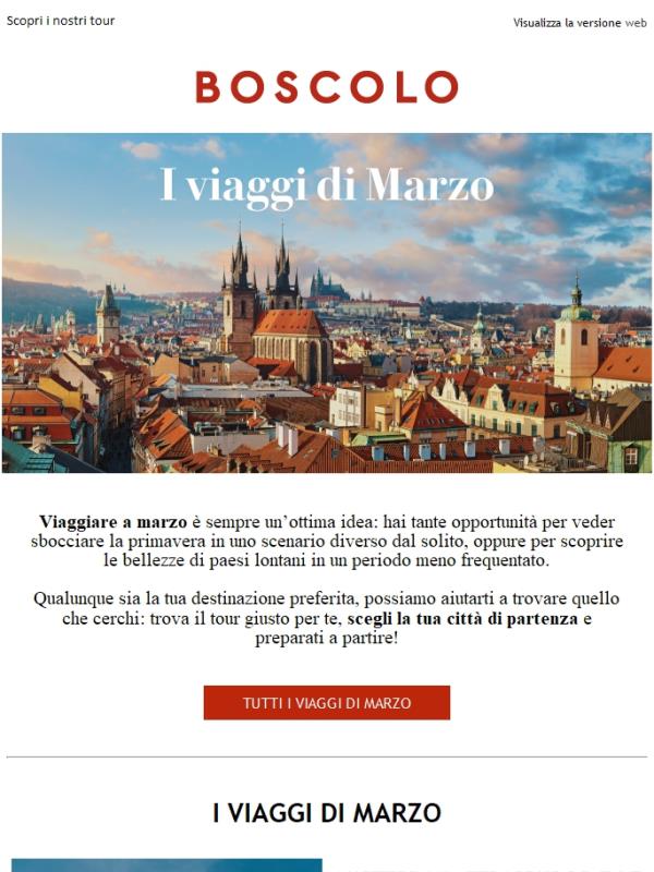 Ecco dove puoi viaggiare a marzo