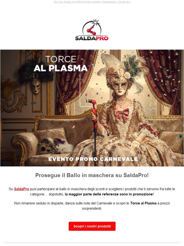 Prosegue il Ballo in maschera su SaldaPro!