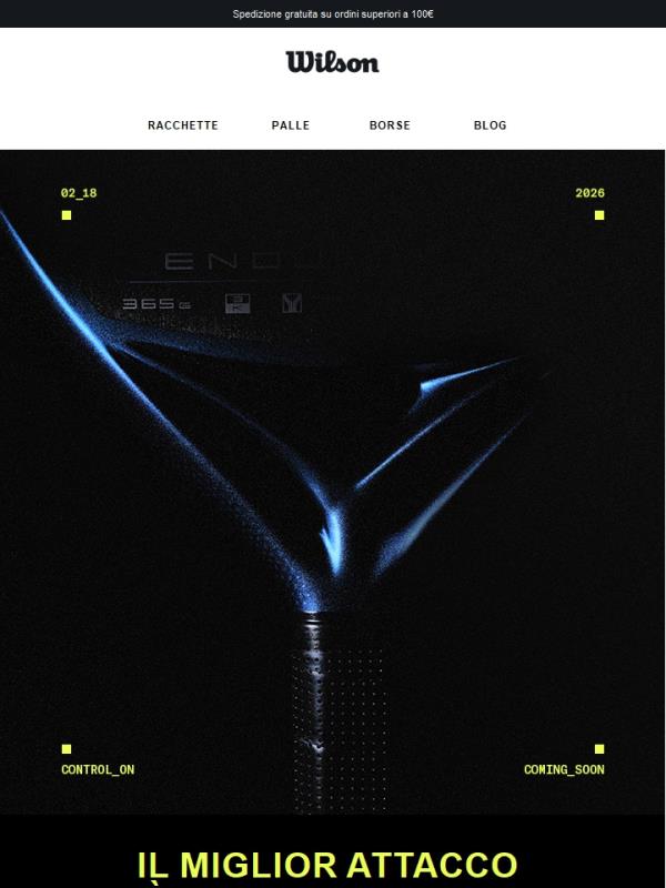 Esperienza di controllo totale in arrivo.