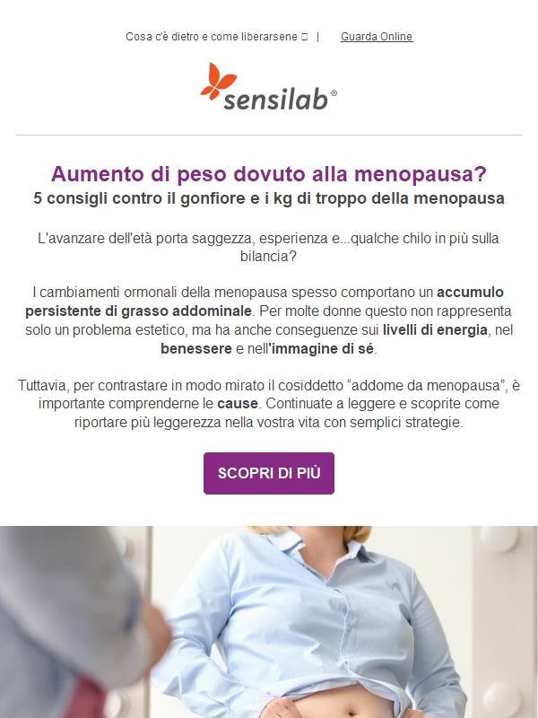 Pancia da menopausa?🤯