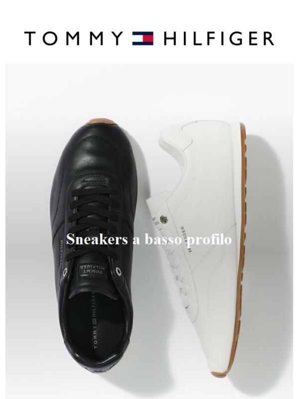 Sono arrivare le sneakers a basso profilo.