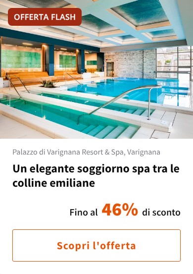 Un elegante soggiorno spa tra le colline emiliane