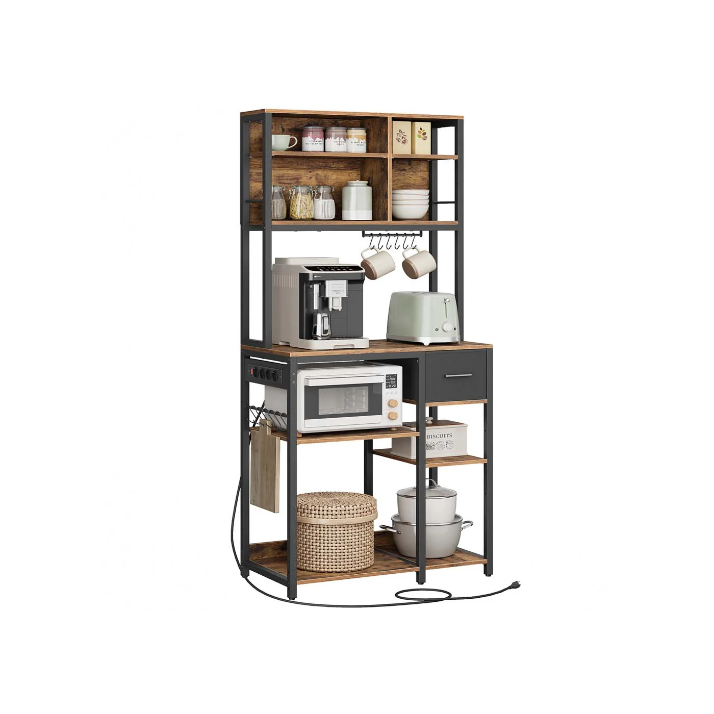 Image of Scaffale Cucina con Multipresa