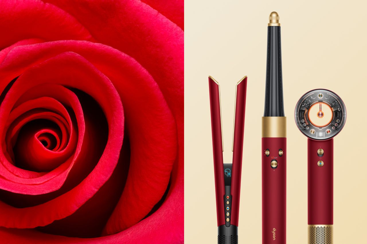 In classic Red velvet and gold for the perfect gift this Valentine’s Day.