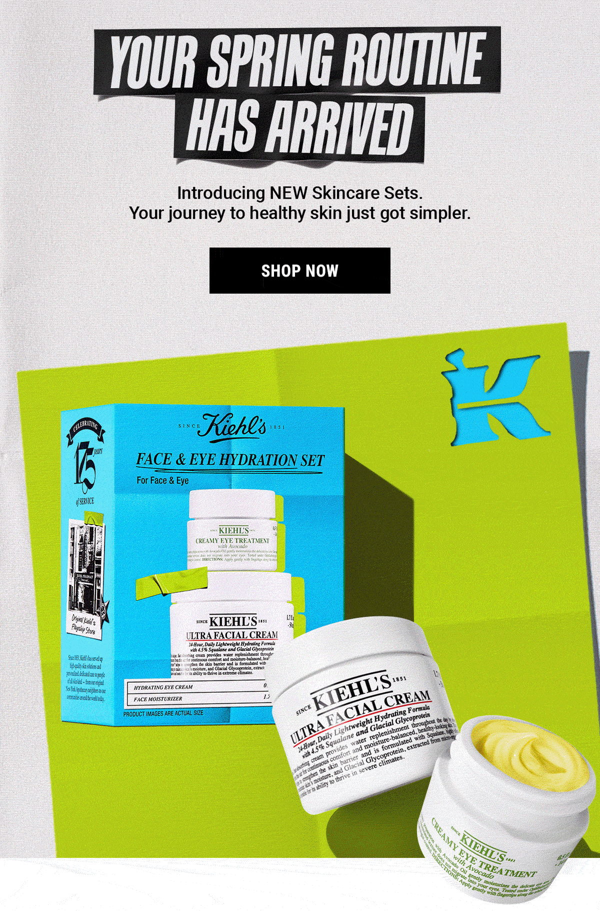 YOUR SPRING ROUTINE HAS ARRIVED