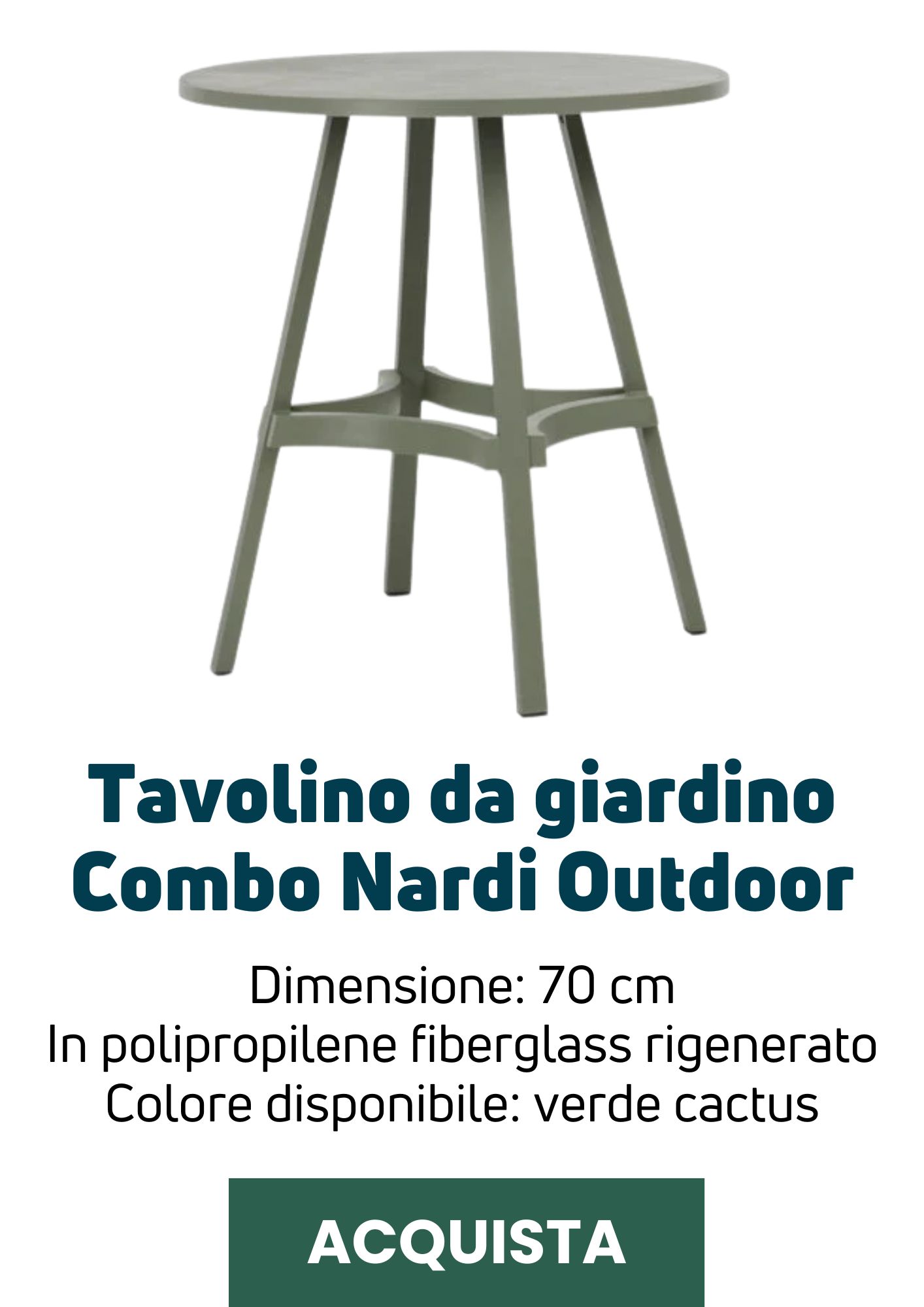 Tavolino Combo Nardi Outdoor | Perrone Shop