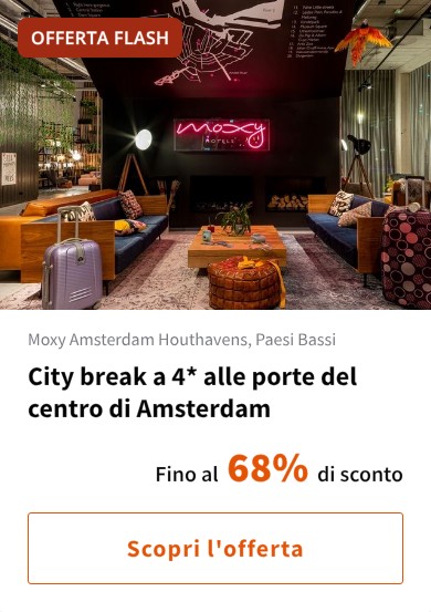 City break a 4* alle porte del centro di Amsterdam