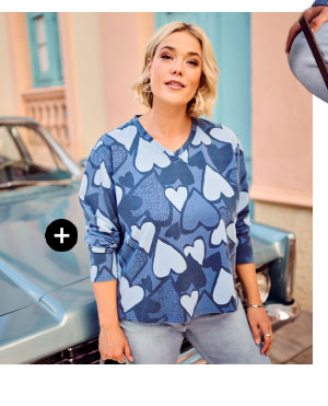 Jeans modello Mia con cinque tasche e cintura comoda