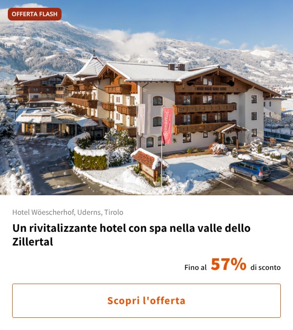 Un rivitalizzante hotel con spa nella valle dello Zillertal