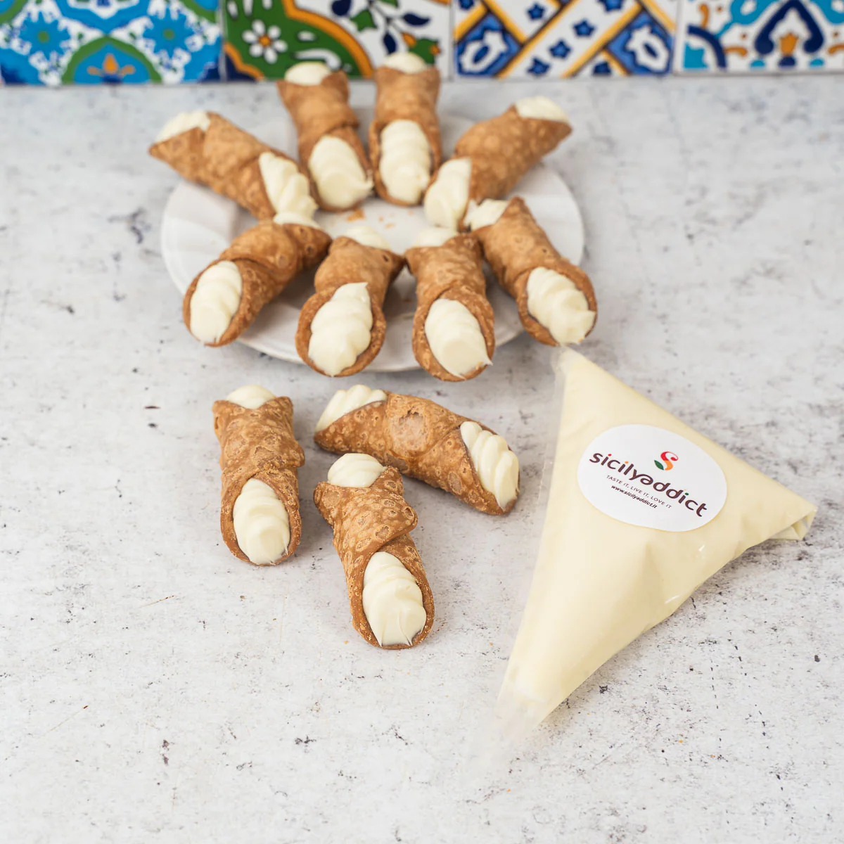 Image of Kit cannolicchi siciliani con ricotta di pecora