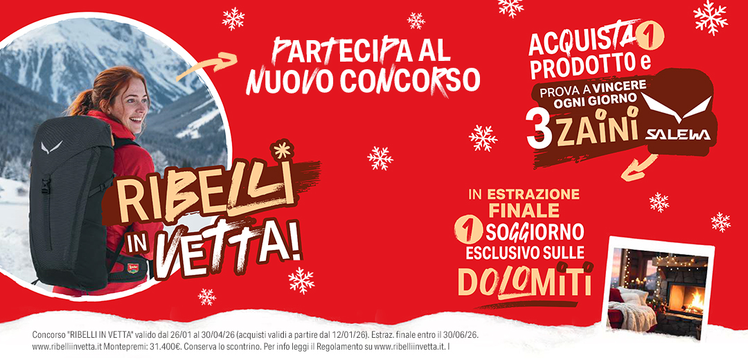 La voglia di bontà ti porta in vetta!