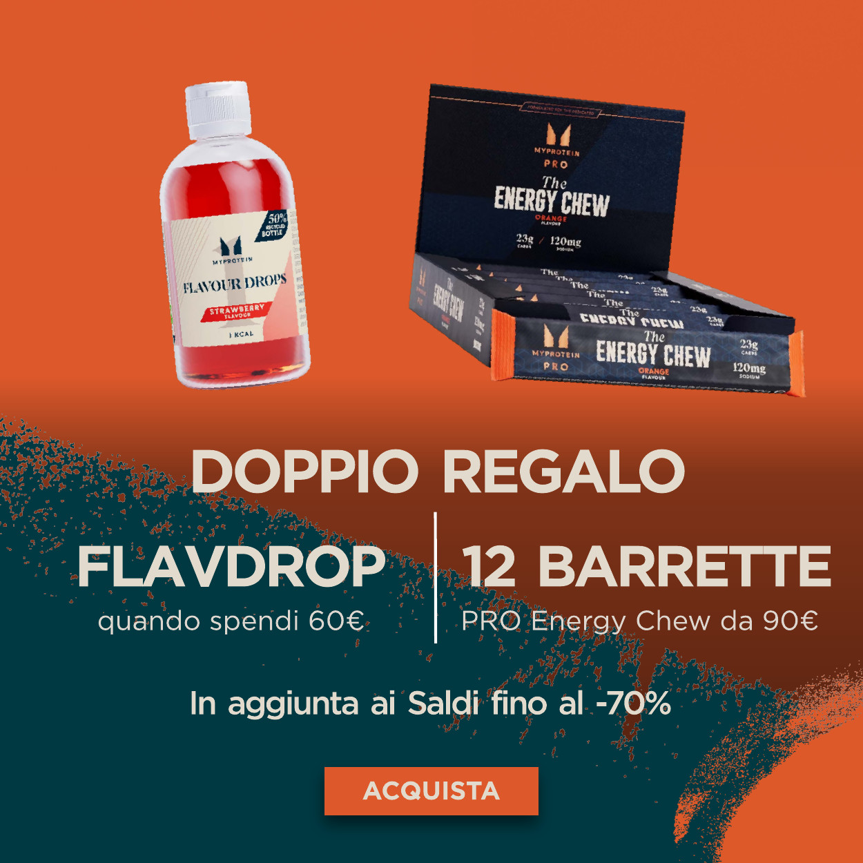 doppio regalo da 60€ e 90€