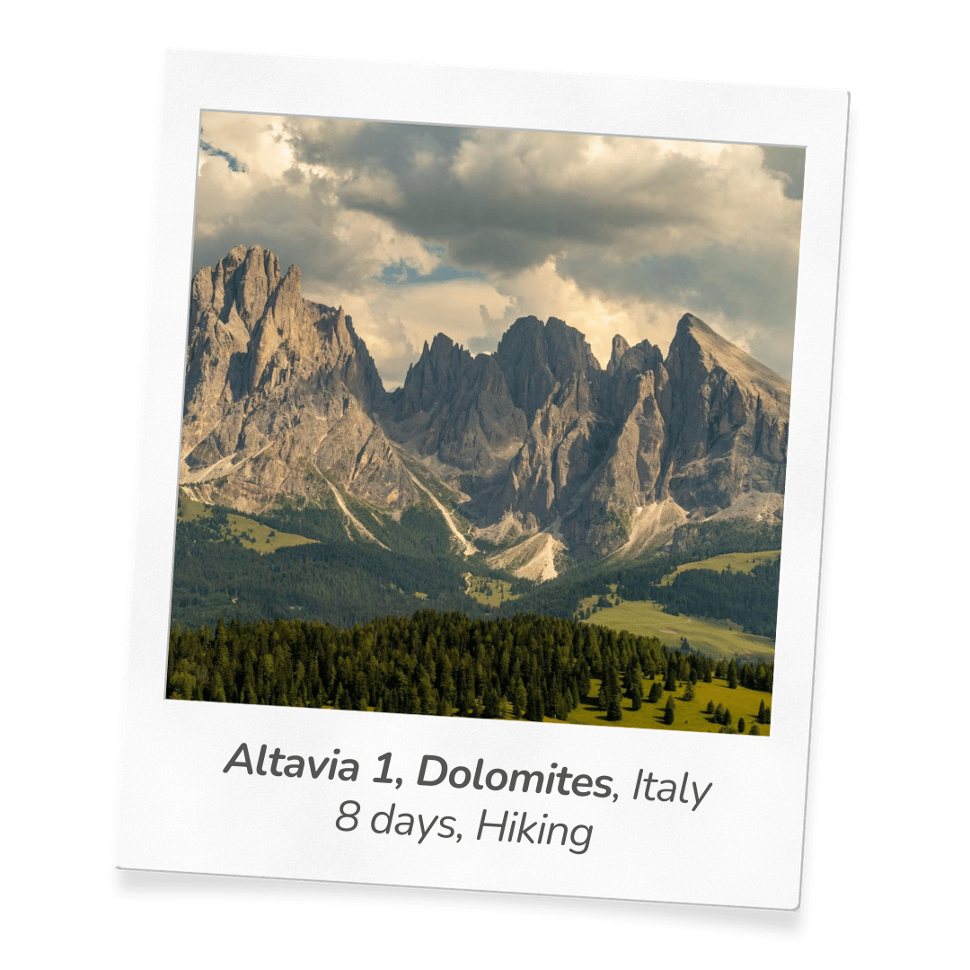 ALTA VIA 1 - DOLOMITES HIKE