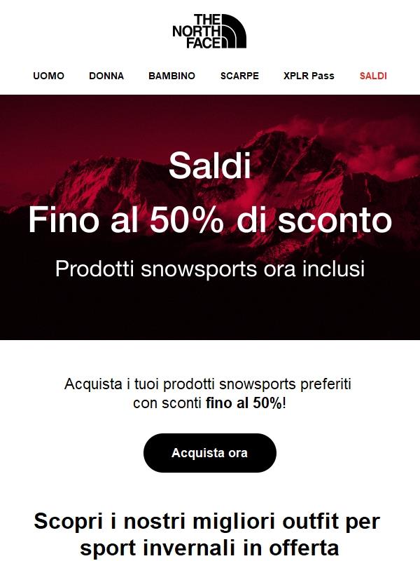 Sconti fino al 50% | Ora inclusi anche gli articoli per la neve! ⛷️