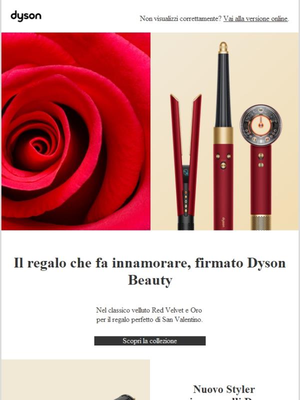 Il regalo che fa innamorare, firmato Dyson Beauty